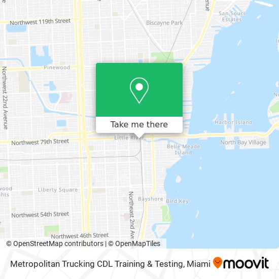 Mapa de Metropolitan Trucking CDL Training & Testing