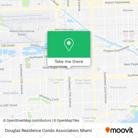 Mapa de Douglas Residence Condo Association