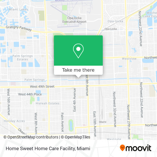 Home Sweet Home Care Facility map