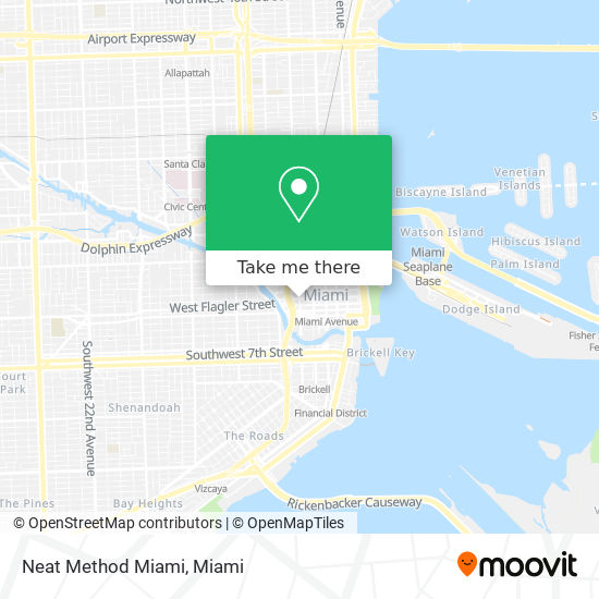 Neat Method Miami map