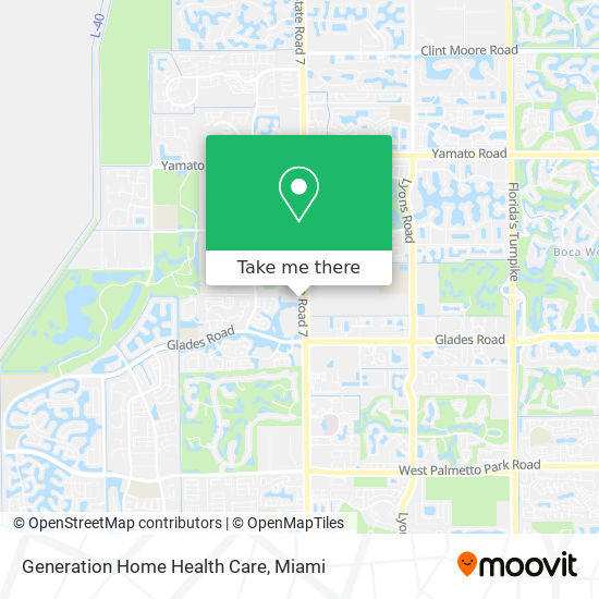 Generation Home Health Care map