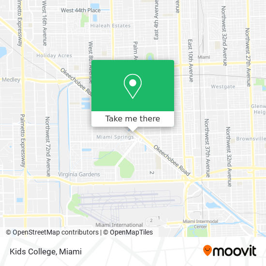 Kids College map