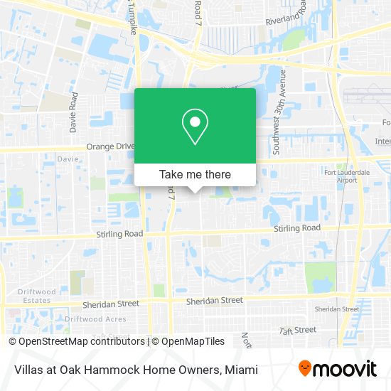 Villas at Oak Hammock Home Owners map