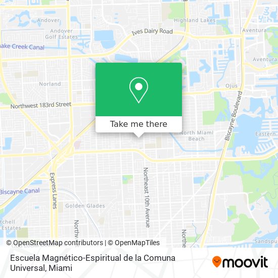Escuela Magnético-Espiritual de la Comuna Universal map