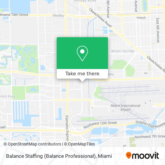 Mapa de Balance Staffing (Balance Professional)