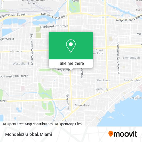 Mondelez Global map