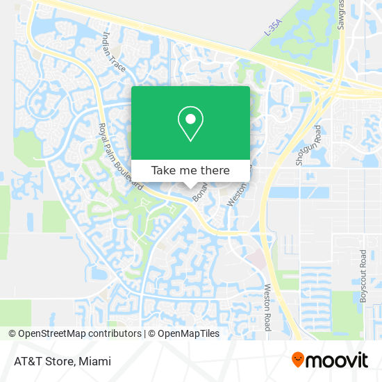 AT&T Store map