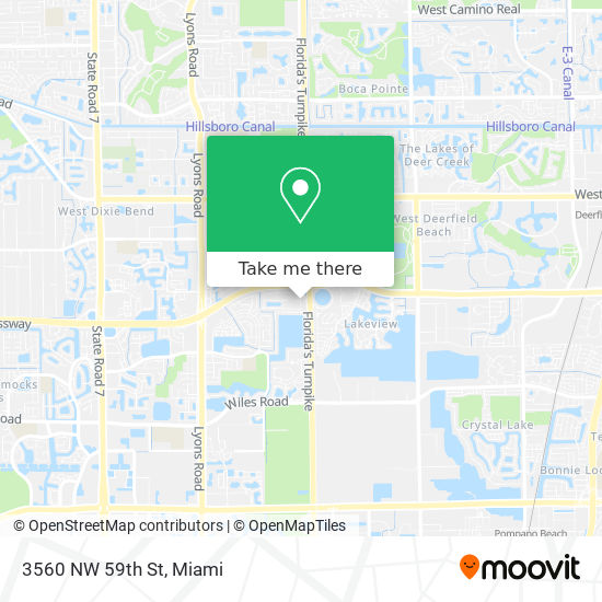 3560 NW 59th St map