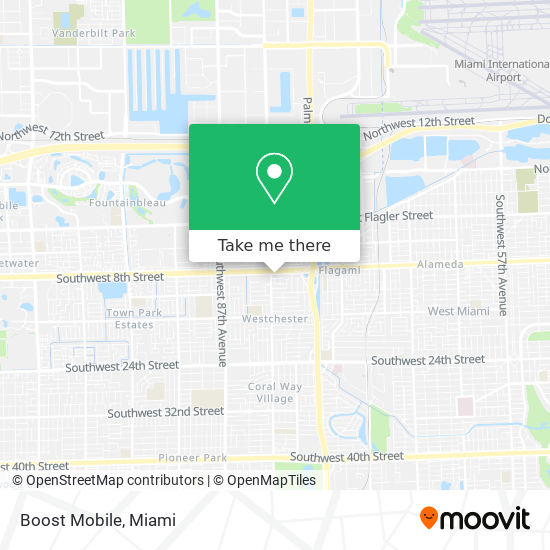 Boost Mobile map