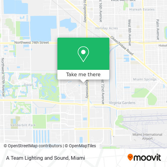 Mapa de A Team Lighting and Sound