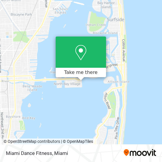 Mapa de Miami Dance Fitness