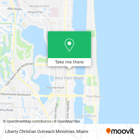 Mapa de Liberty Christian Outreach Ministries