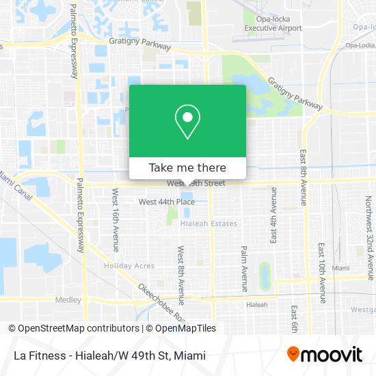 La Fitness - Hialeah/W 49th St map