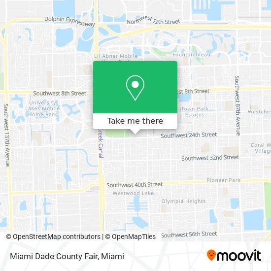 Miami Dade County Fair map