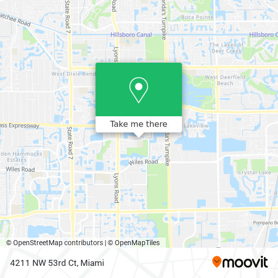 4211 NW 53rd Ct map