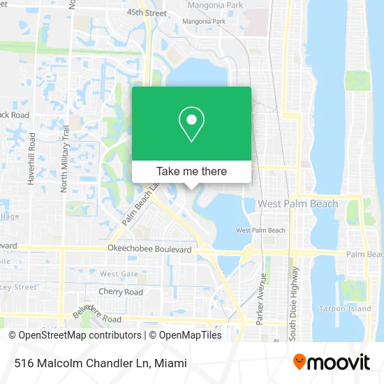 516 Malcolm Chandler Ln map