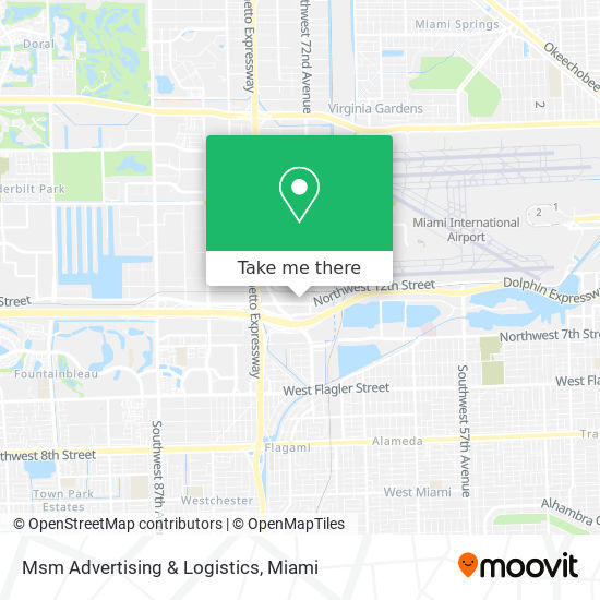 Msm Advertising & Logistics map