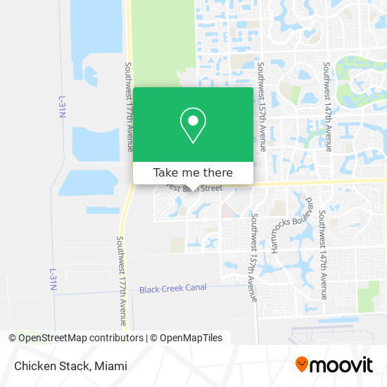 Chicken Stack map