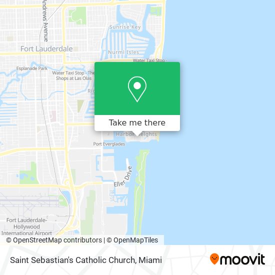 Saint Sebastian's Catholic Church map