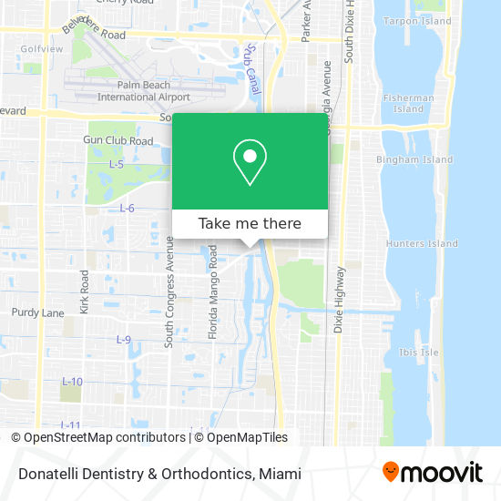 Mapa de Donatelli Dentistry & Orthodontics