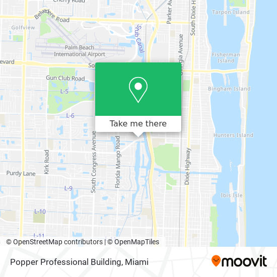 Popper Professional Building map