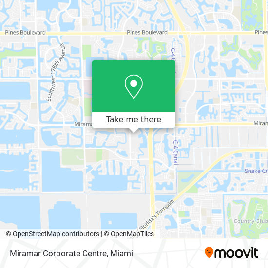 Miramar Corporate Centre map