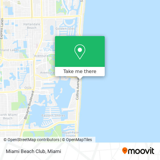 Miami Beach Club map