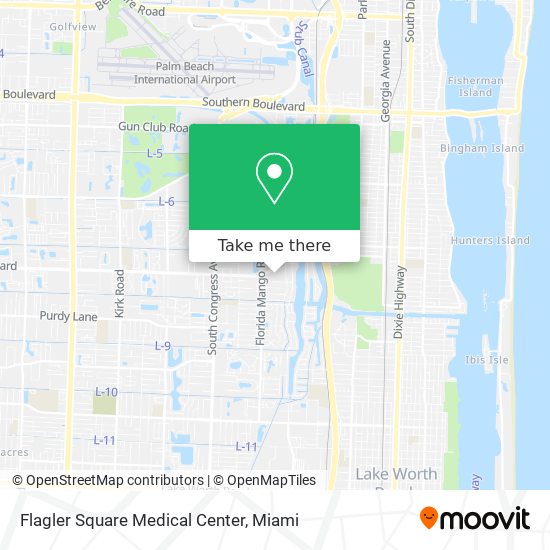 Flagler Square Medical Center map