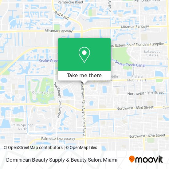 Dominican Beauty Supply & Beauty Salon map