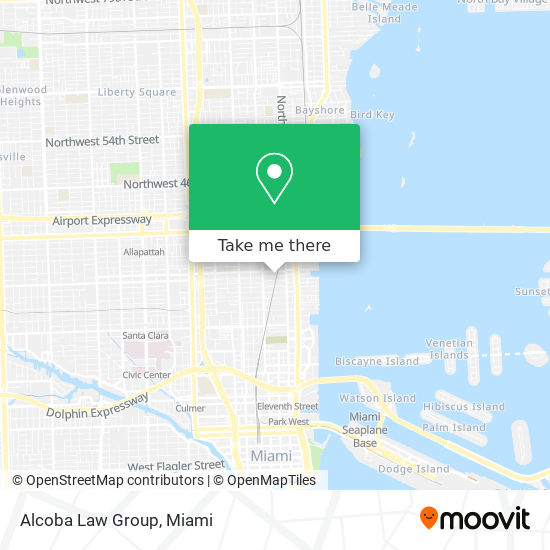 Alcoba Law Group map