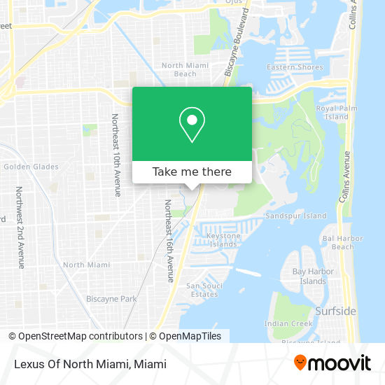 Mapa de Lexus Of North Miami
