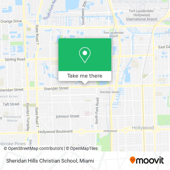 Mapa de Sheridan Hills Christian School