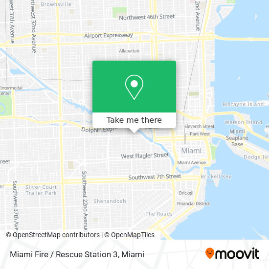 Mapa de Miami Fire / Rescue Station 3