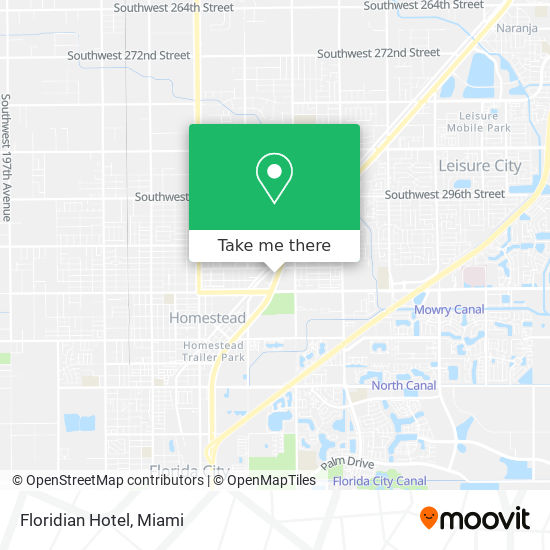 Floridian Hotel map