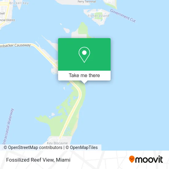 Fossilized Reef View map