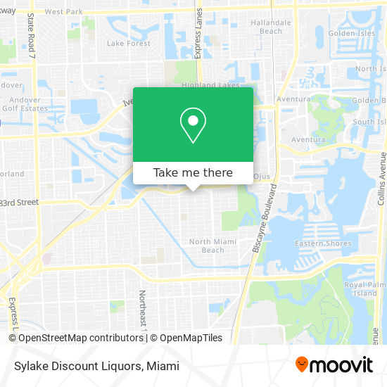 Sylake Discount Liquors map