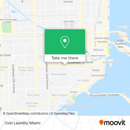 Coin Laundry map