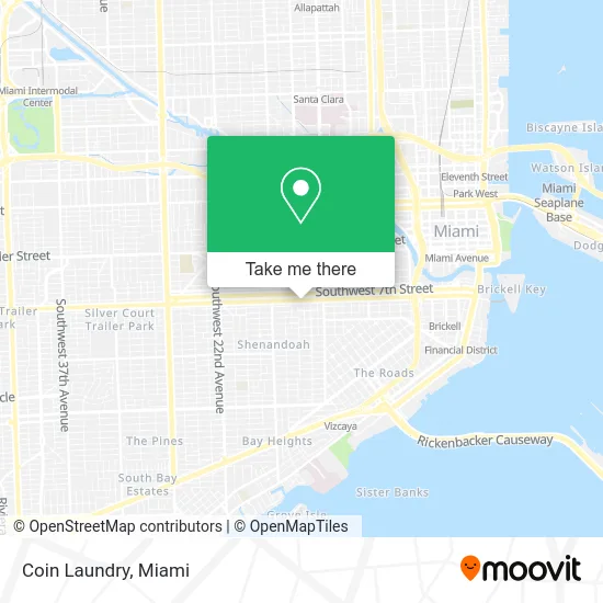 Coin Laundry map