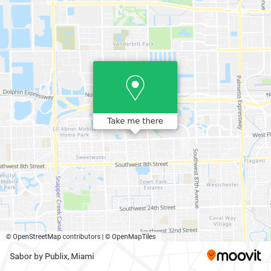 Sabor by Publix map