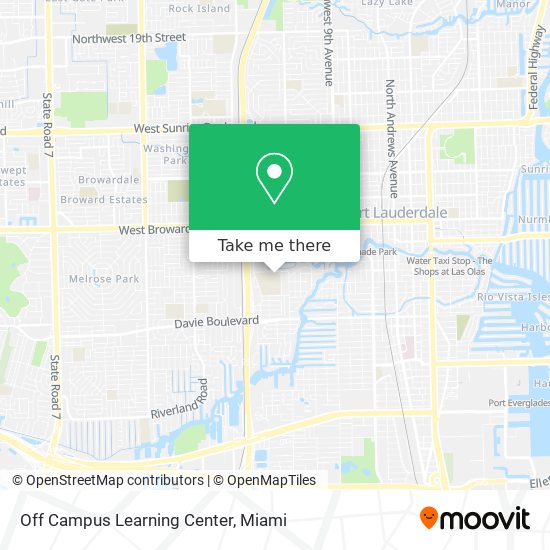 Off Campus Learning Center map