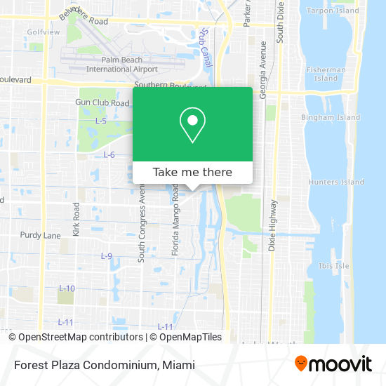 Forest Plaza Condominium map