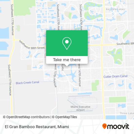 El Gran Bamboo Restaurant map