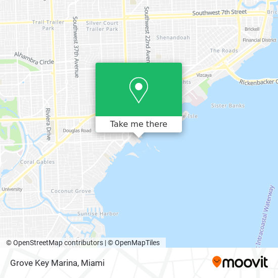 Mapa de Grove Key Marina