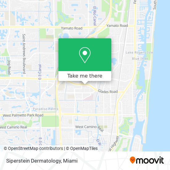 Siperstein Dermatology map