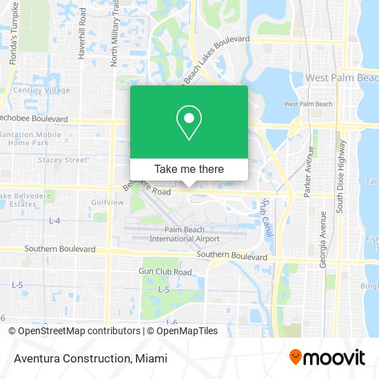 Aventura Construction map