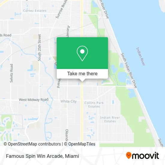 Famous Spin Win Arcade map