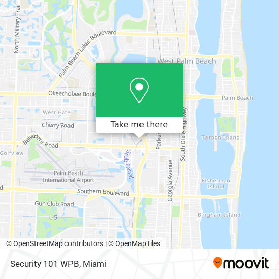 Security 101 WPB map