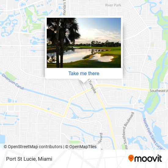 Port St Lucie map