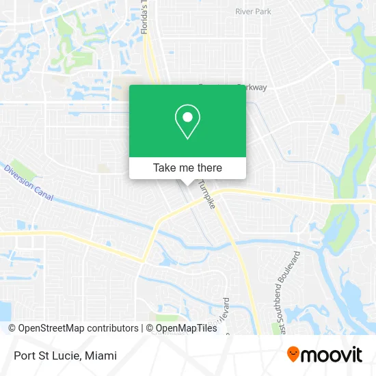 Port St Lucie map