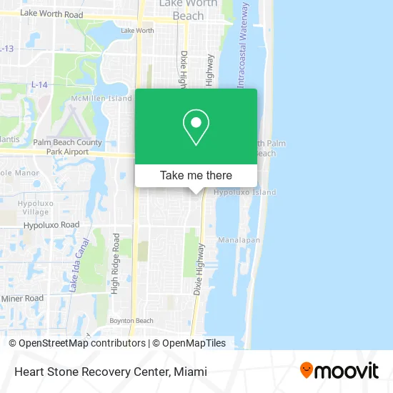 Heart Stone Recovery Center map